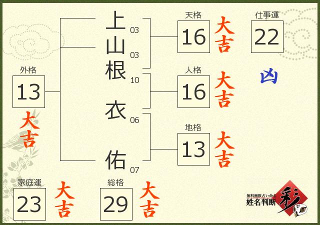 診断結果画像