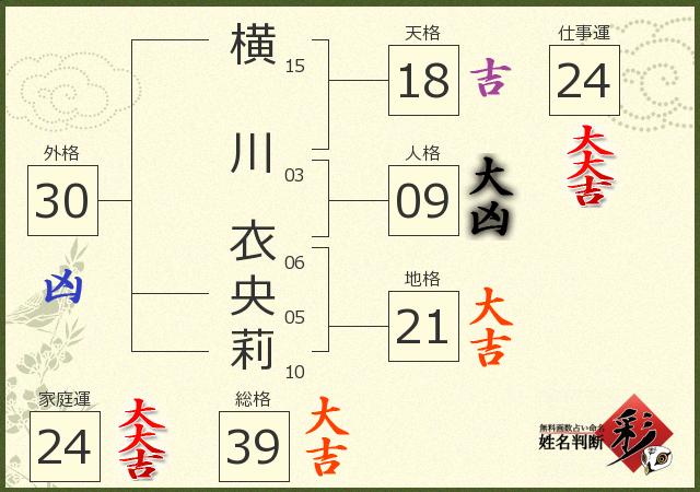 診断結果画像