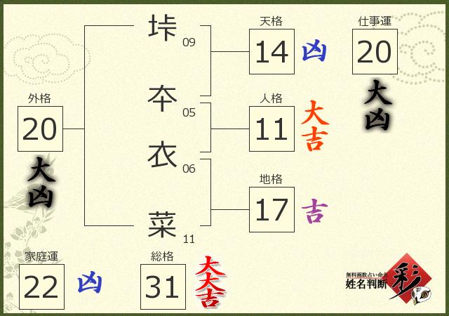 診断結果画像