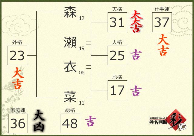 診断結果画像