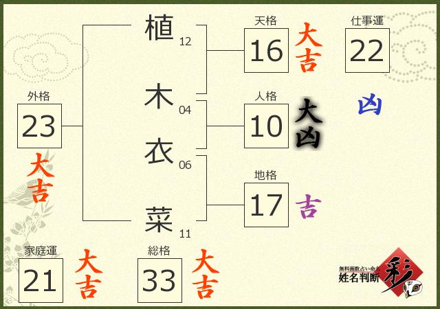 診断結果画像