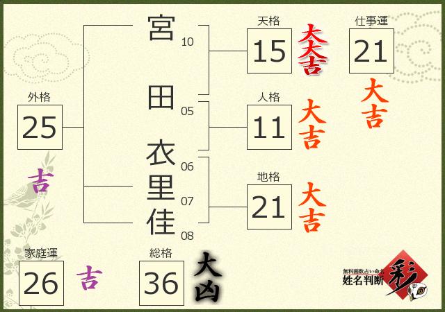 診断結果画像