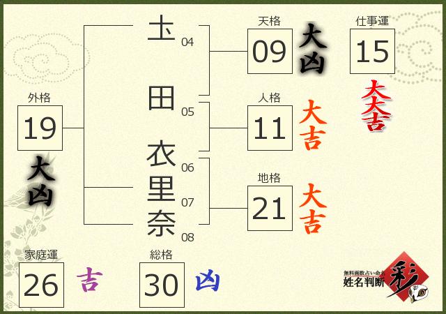 診断結果画像
