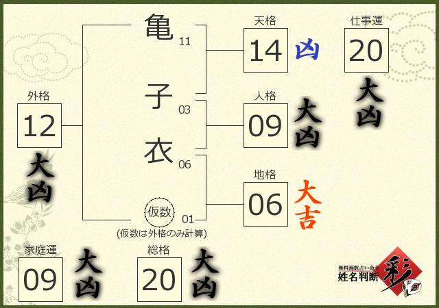 診断結果画像