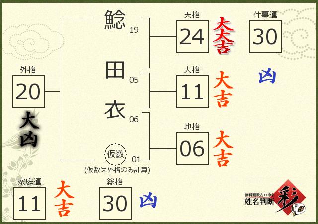 診断結果画像