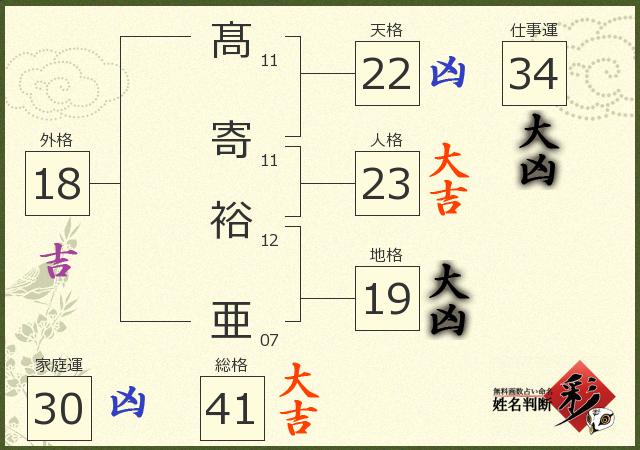 診断結果画像
