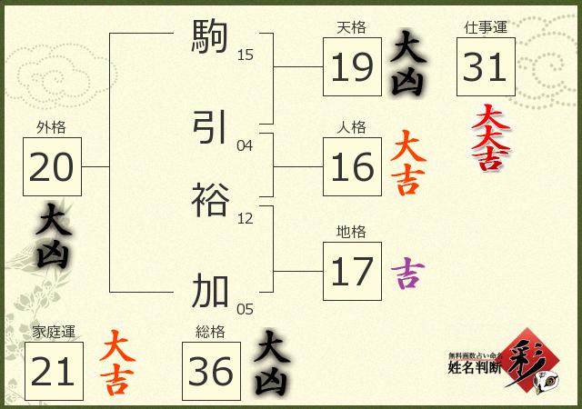 診断結果画像