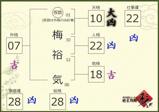 診断結果画像