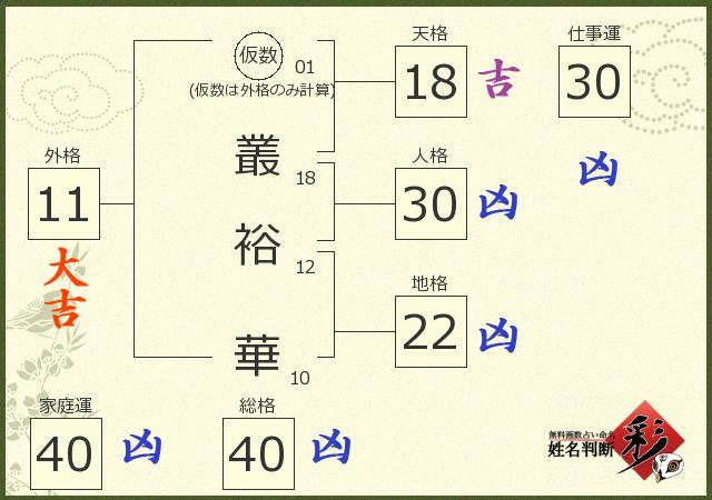 診断結果画像