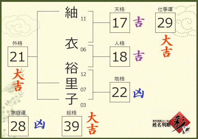 診断結果画像