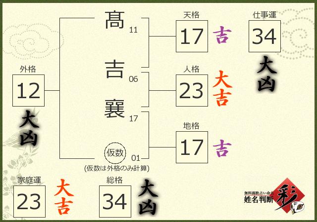 診断結果画像