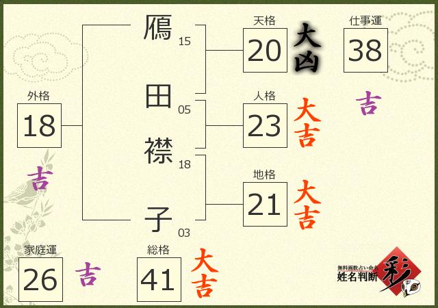 診断結果画像