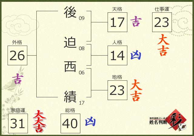 診断結果画像