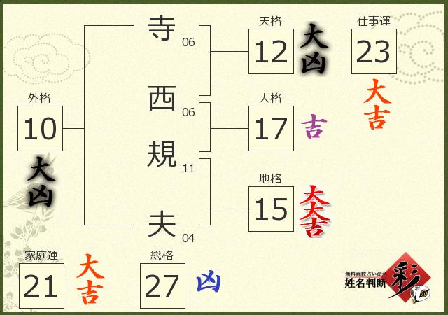 診断結果画像