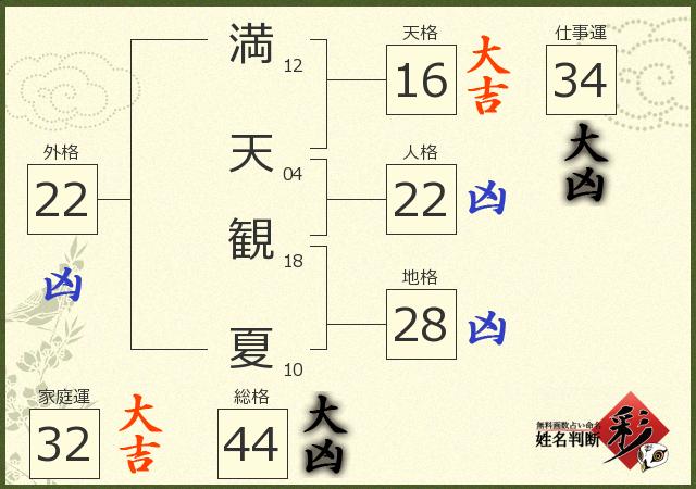 診断結果画像
