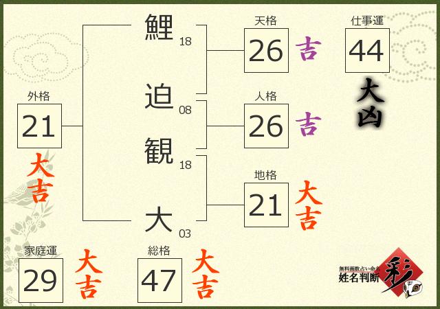 診断結果画像