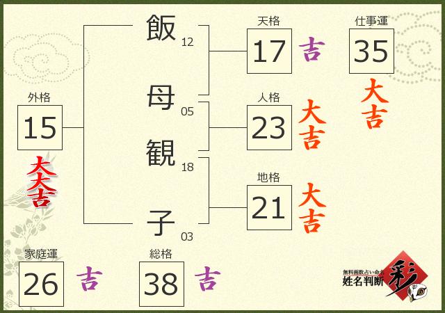 診断結果画像