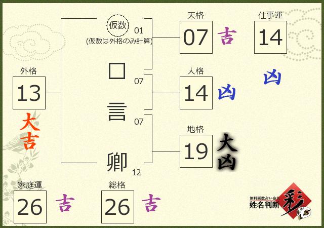 診断結果画像