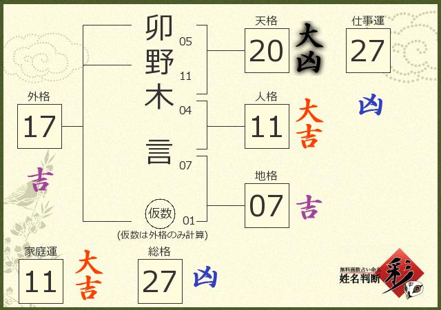 診断結果画像