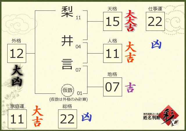 診断結果画像