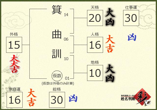 診断結果画像