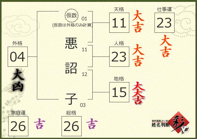 診断結果画像