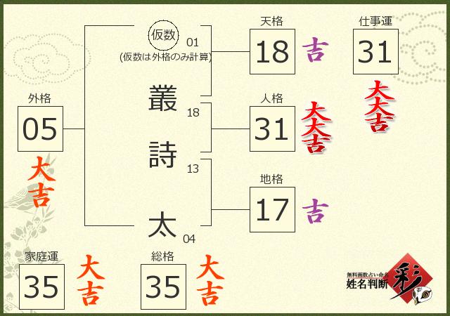 診断結果画像