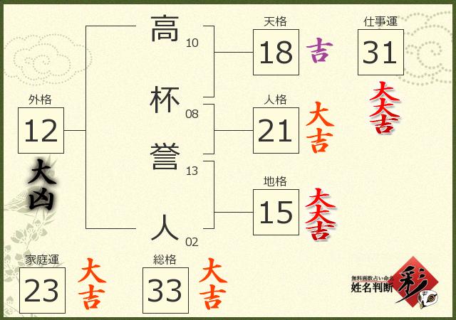 診断結果画像