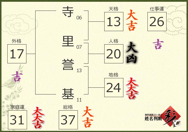 診断結果画像