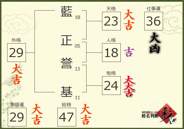 診断結果画像