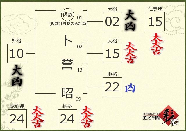診断結果画像