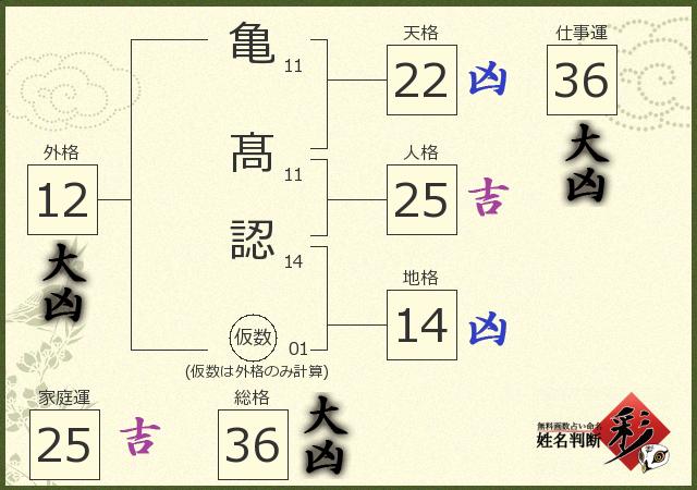 診断結果画像