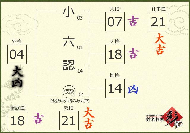診断結果画像