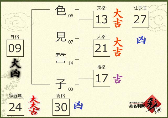 診断結果画像