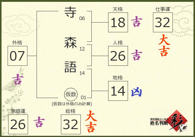 診断結果画像