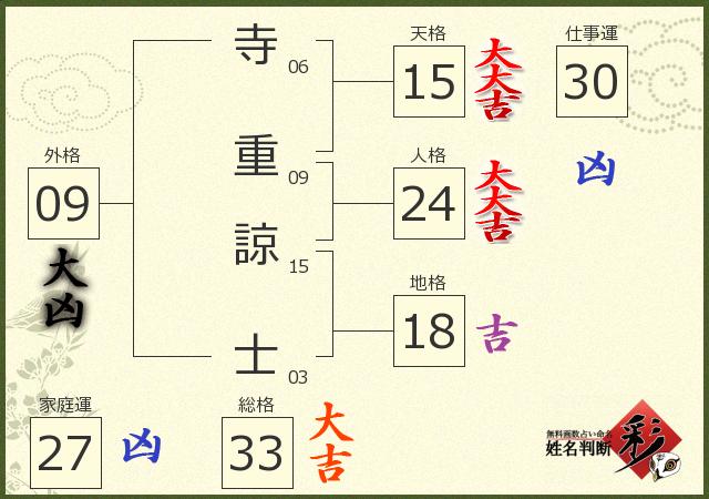 診断結果画像