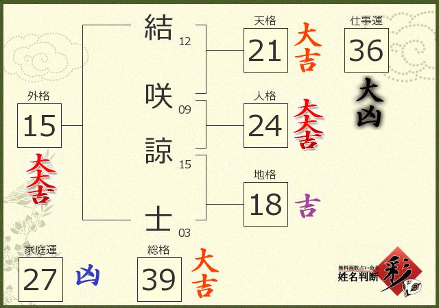 診断結果画像
