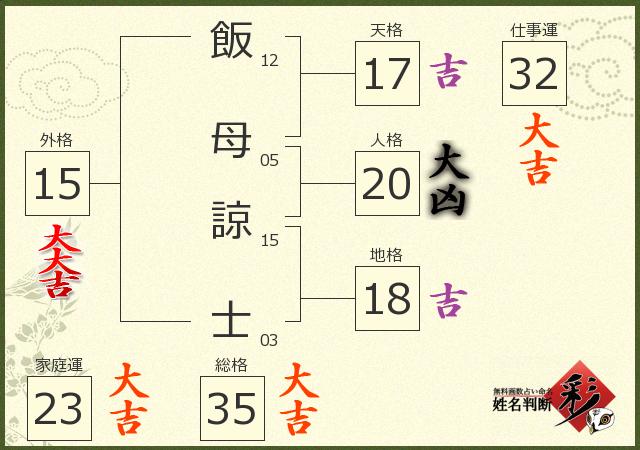 診断結果画像