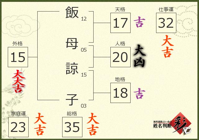 診断結果画像