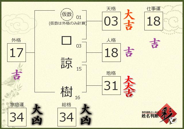 診断結果画像