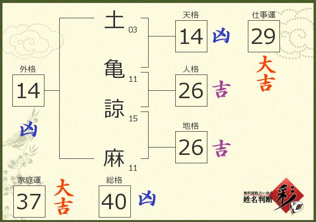 診断結果画像