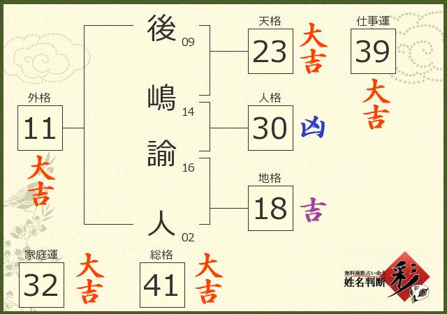 診断結果画像
