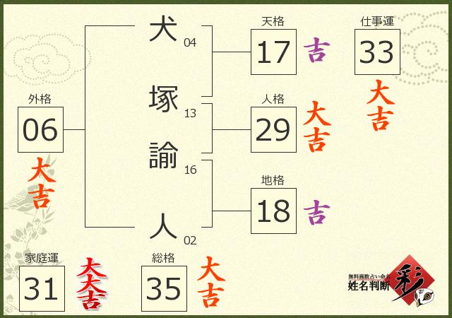 診断結果画像