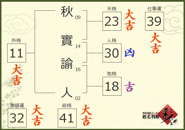 診断結果画像