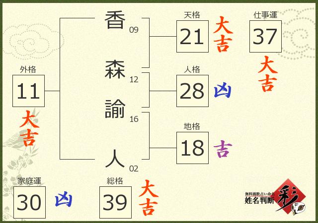診断結果画像