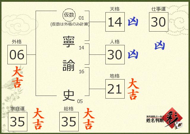 診断結果画像