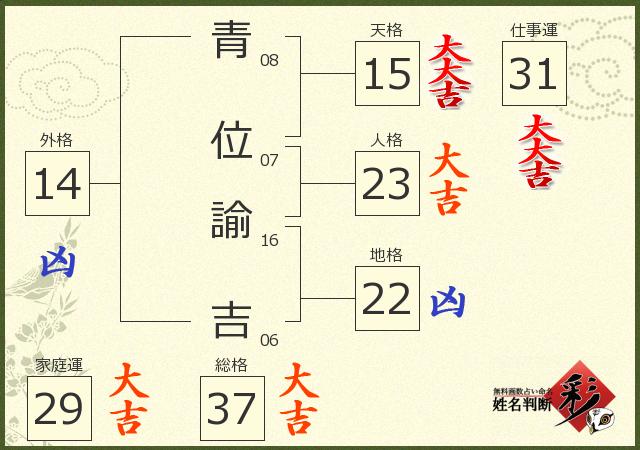 診断結果画像