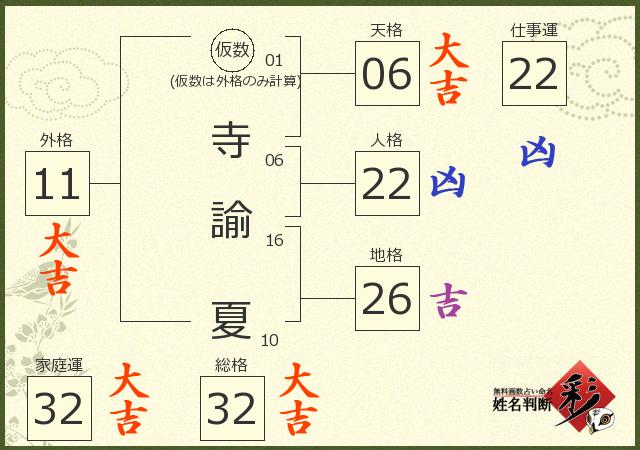 診断結果画像