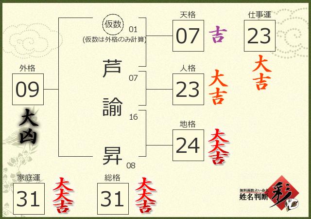 診断結果画像