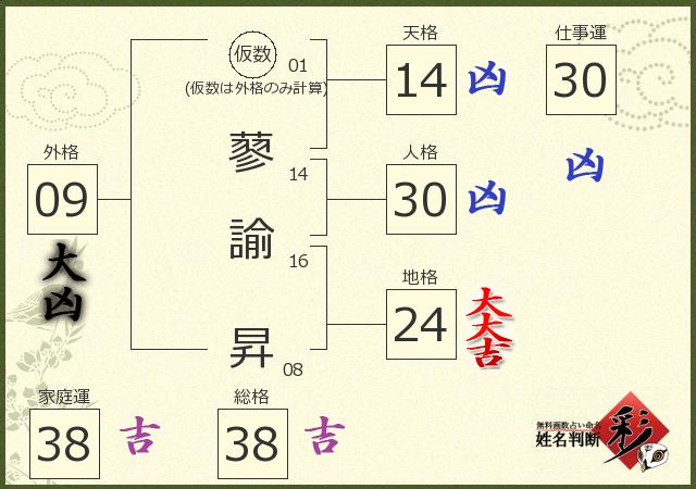 診断結果画像